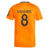 Camisola Real Madrid Valverde 8 Homen Equipamento 2ª 24/25